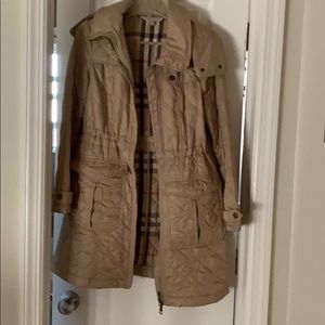 Burberry Brit coat with adjustable waist